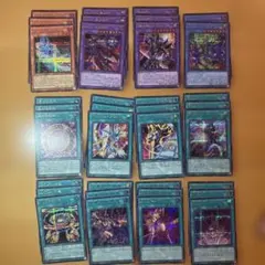 匿名配送　遊戯王　ブラックマジシャン関連パーツ　シークレット12種36枚　yac