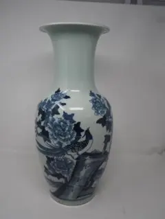 景徳鎮 竹紋 高さ約44cm 古玩 手描き 在銘 唐物 当時物 花器 景徳鎮 竹紋 高さ約44cm 古玩 手描き 在銘 唐物 当時物 花器 - メルカリ