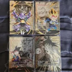 ドラゴンボールカード エナジーマーカーパラレル4枚セット