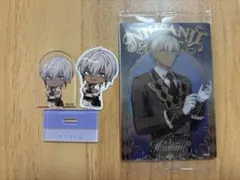 にじさんじ イブラヒム ウエハース カード/チョコエッグ アクスタ 2つセット