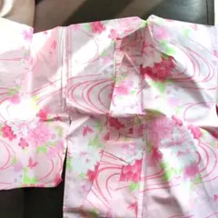 花柄ピンク浴衣