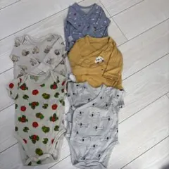 UNIQLO ベビー ロンパース 5枚セット 60cm 70cm