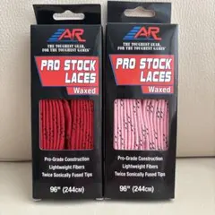 【新品】A&R PRO STOCK LACES ワックスド 靴紐2セット