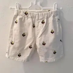 【美品】HYSTERIC MINI ヒスミニ ショートパンツ 120cm 総刺繍