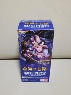 テープ付き プレミアムバンダイ産ONE PIECEカードゲーム 蒼海の七傑box