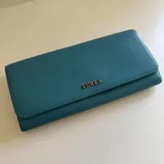 FURLA 長財布 青