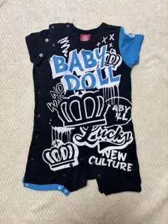 BABYDOLL ベビー ロンパース 総柄のサムネイル