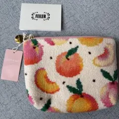 ラブラリーバイフェイラーピーチドット ポーチ　タグ付き新品