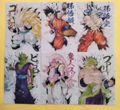 ドラゴンボール アートクリアファイル 6枚セット