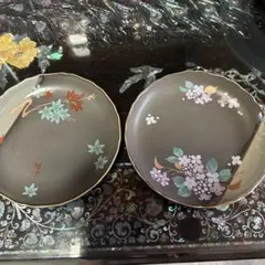 うつわ工房　皿　器　花びら　刺身　和風　日本風 箱無し