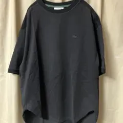 超美。LACOSTE レディース少し厚手オーバーTシャツ