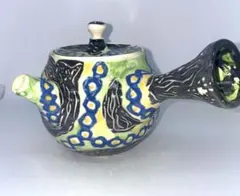 手作り陶器❣️ 絵柄模様の急須♡ t.u-44 ハンドメイド