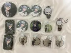 ツイステッドワンダーランド シルバー 缶バッジ ラバスト 14個セット