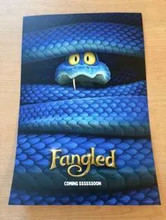ディズニー ズートピア２　塔の上のラプンツェル コラボ台湾　特典A3ポスター