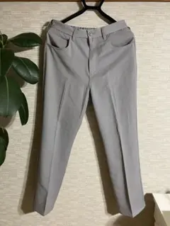 ⭐︎WEGO⭐︎メンズスラックス グレー Mサイズのサムネイル