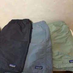 patagonia バギーズショーツ　5インチ　メンズLサイズ　3枚セット