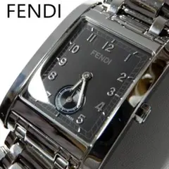 FENDI フェンディ　7000G スモセコ　メンズ　腕時計　シルバー×ブラックのサムネイル