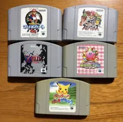 NINTENDO64 ニンテンドウ64 ソフト 5本セット