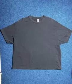 L'ECHOPPE LE エルイー　WIDE Tシャツ　ネイビー　1サイズ