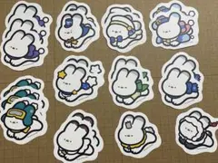 ラビット・ユキネ　初音ミク　雪ミク　ユキネ　スカイタウン　シール　ステッカー