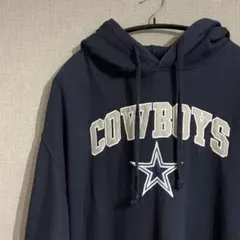 【冬服セール中】90s COWBOYS パーカー スウェット 古着 秋 冬