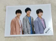 なにわ男子 大西流星 高橋恭平 藤原丈一郎 公式写真 2021