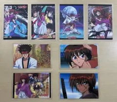 るろうに剣心【緋村剣心】ラミネートカード No.003 レトロヴィンテージ