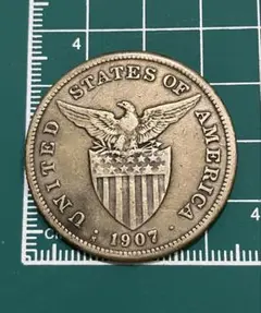フィリピン 1965年 100周年 1ペソ 銀貨 - メルカリ