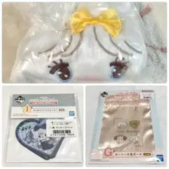 mikko スフレ フェイス巾着 巾着ポーチ ステッカー