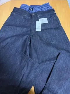 THAT'S LIFE レイヤードデニムパンツ チェック柄 M - メルカリ