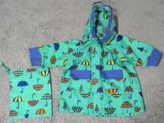 【branshes】ブランシェス レインコート 90 記名あり