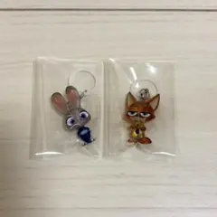 ズートピア ジュディ ニック めじるしアクセサリー ガチャガチャ