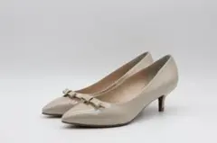 新品♪Pitti エナメルリボンパンプス(22.5ｃｍ2E)