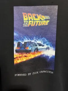 ❣️人気の映画❣️バック・トゥ・ザ・フューチャーのムービープリントスウェット