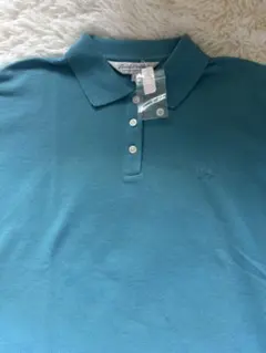 【新品未使用品】Brooks Brothers ターコイズ　ポロシャツ Lサイズ