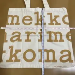 レアカラー マリメッコ ノベルティ ロゴ トートバッグ