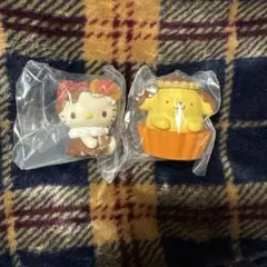 サンリオ　チョコレートドール　ハローキティー　ポムポムプリン