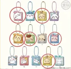 ちいかわ ぷっくりラバマスグミ 4 ラバーマスコットキーホルダー 6種セット