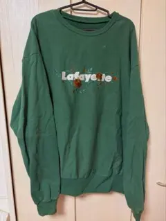 Lafayette クルーネックスウェット グリーン