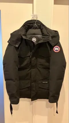 脹*相様 美品　カナダグース ダウンジャケット　 カムループス　黒ブラック　サイ