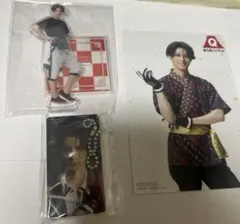 ミュージカル 刀剣乱舞 豊前江 アクスタ アクリルブロック 特典ブロマイド