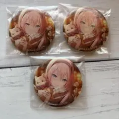 プロセカ グリッター缶バッジ 50B 巡音ルカ