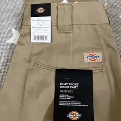 値下げ Dickies FLAT FRONT WORK PANT SLIMFITのサムネイル
