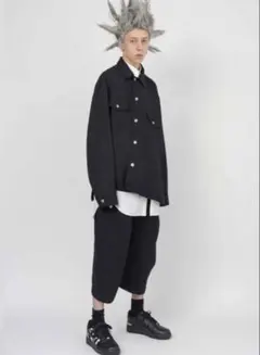 ブラック コムデギャルソン ホールニット 穴あきニット 23AW - メルカリ