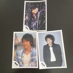 嵐 二宮和也 公式写真 3枚セット