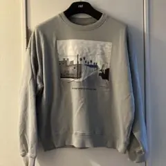 BACK NUMBER グレー スウェット Lサイズ
