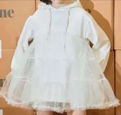 epine é volume tulle hoodie エピヌチュールワンピのサムネイル