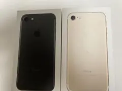 iPhone7 箱のみ　32GB  ブラック　ゴールド