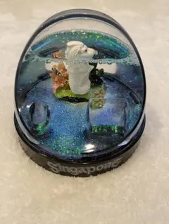 シンガポール　マーライオン　スノードーム