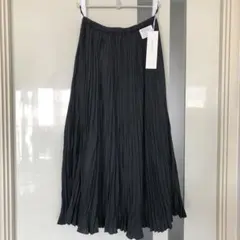 未使用　sm2rhythm ランダムプリーツスカート　チャコール　SM2